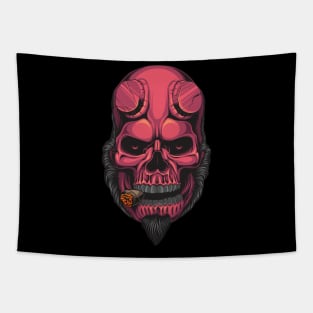 Skull Boy Tapestry