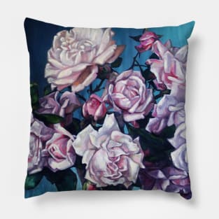 Cardinal's Roses Pillow