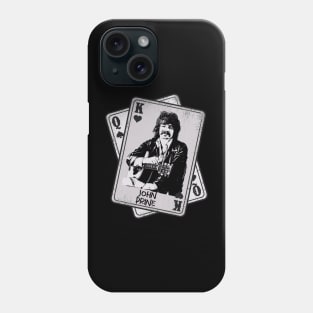 Retro John Prine Style Card Phone Case