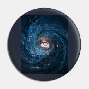 Eye of the Galaxy Pin