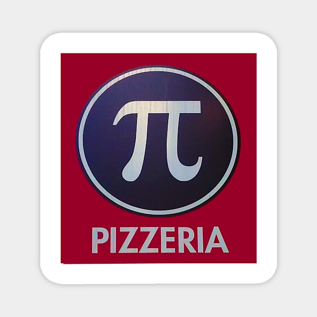 Pizza Pi Magnet by Dizgraceland