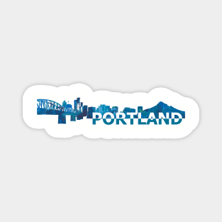 Portland Skyline Magnet