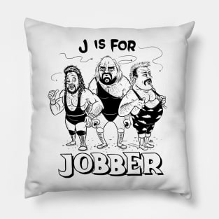 J is for Jobber Pillow