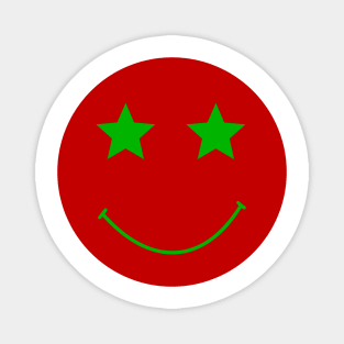 bright christmas smile Magnet