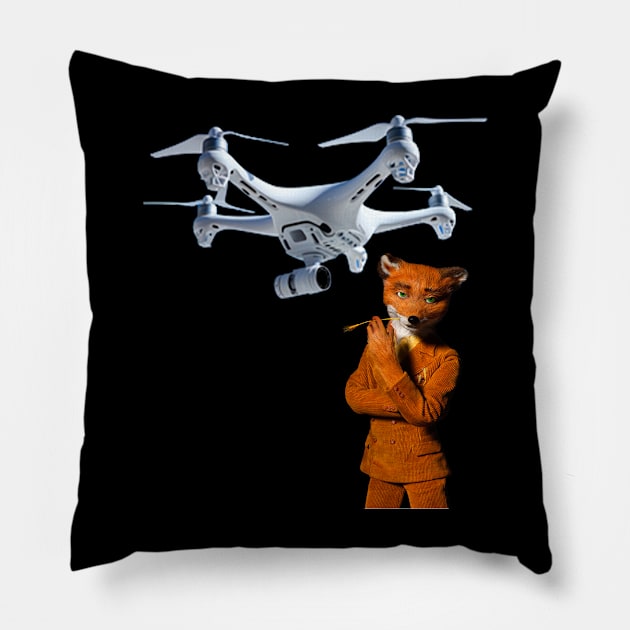 Mr. Fox Pillow by GAGO5