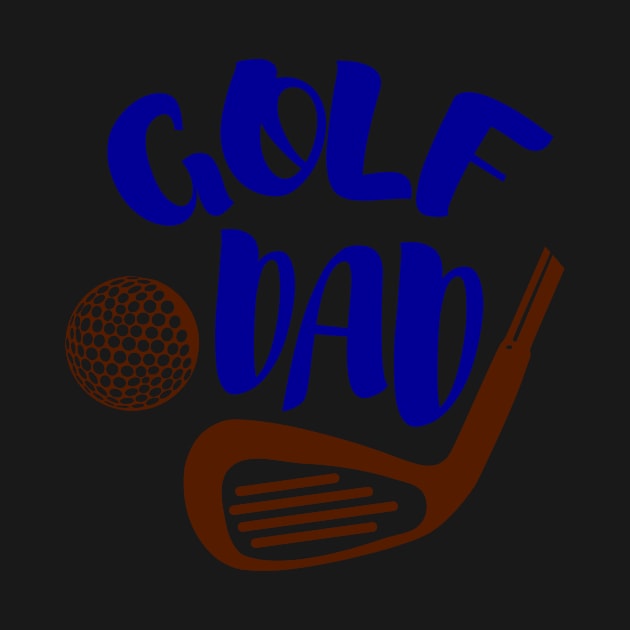 Golf Dad Ever Ain't No Daddy Gifts for Men by TheOptimizedCreative