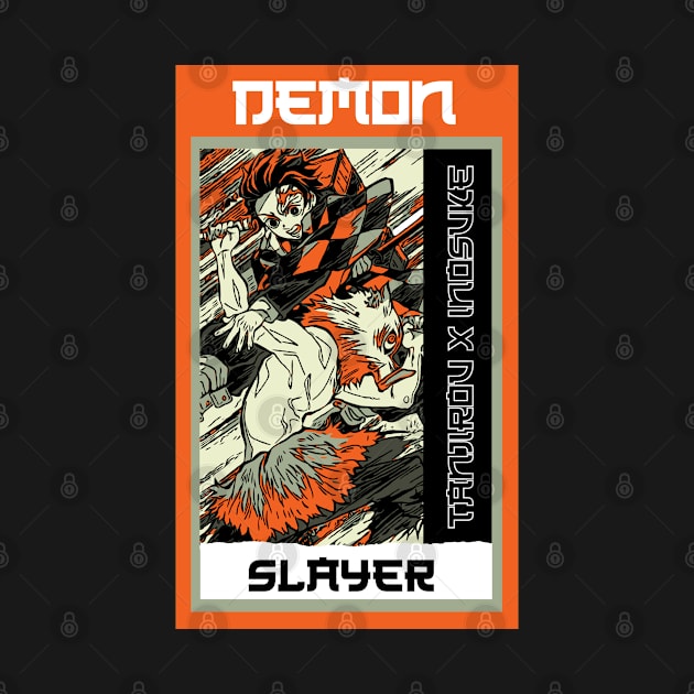 Demon slayer retro by FIFTY CLOTH