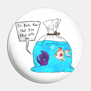 Beta Fish Pin