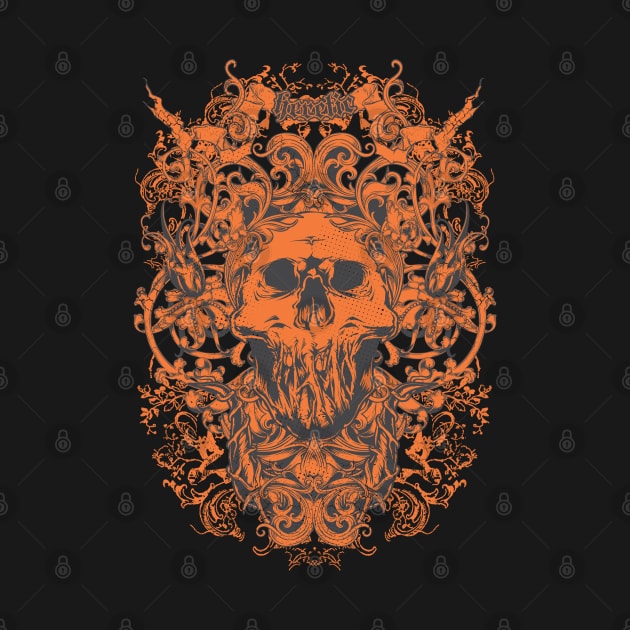 Skull Angry by MuftiArt