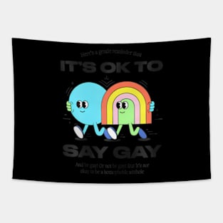 Its Ok To Say Gay Florida LGBT Gay Pride Protect Tapestry