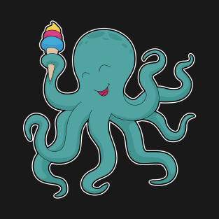 Octopus Waffle ice cream T-Shirt