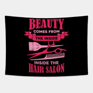 Funny Hair Salon Hairdresser Hairstylist Gift Tapestry