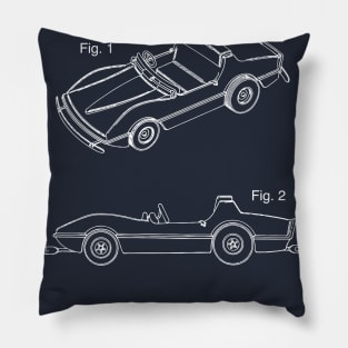 Autopia Patent Design Pillow