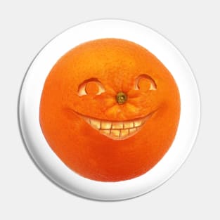 Happy Orange Pin