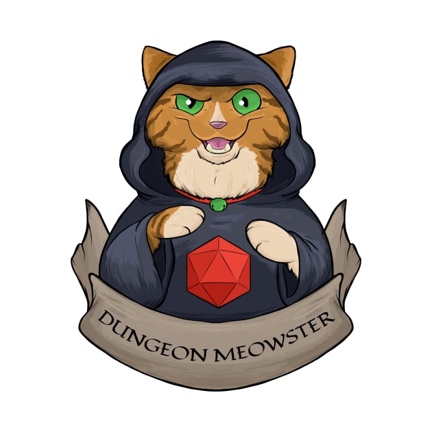 Dungeon Meowster Tabby Cat by DnDoggos