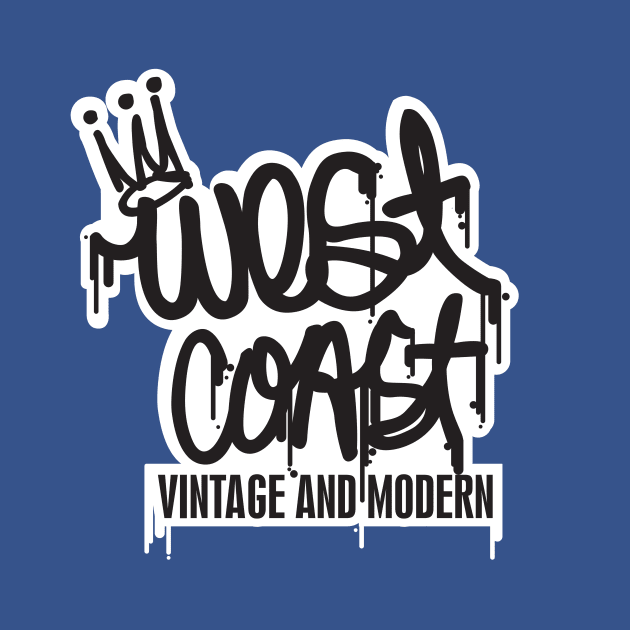 West Coast Vintage & Modern logo design. by West Coast Vintage & Modern