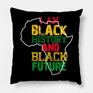 I am black history and black future Pillow