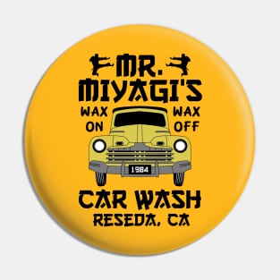 Mr Miyagi's Car Wash Pin