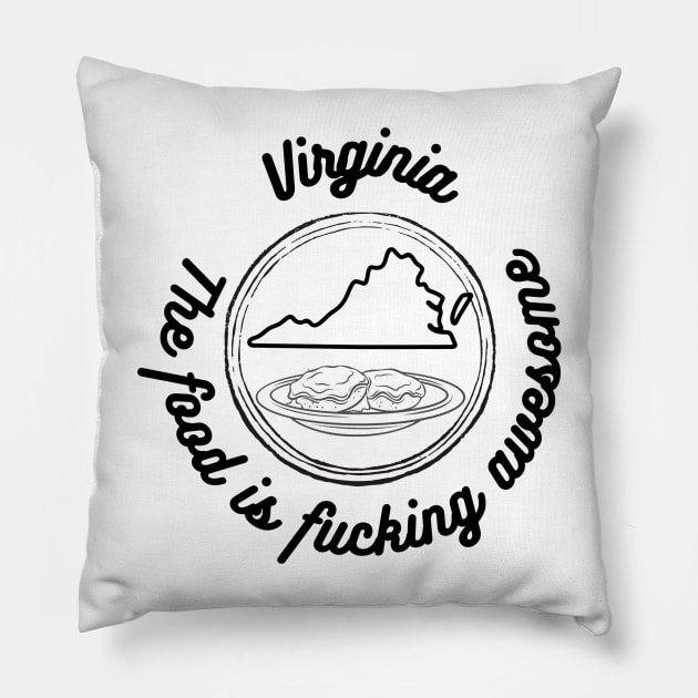 Virginia TFIFA Pillow by TrapperWeasel