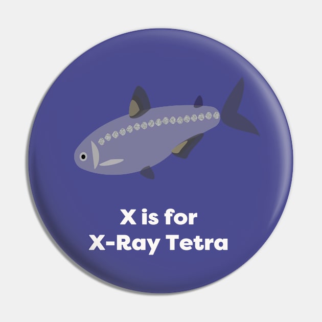 X-Ray Tetra Pin by Utter Earth