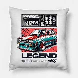 Retro Comic book Hakosuka JDM Legend Pillow