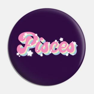 Groovy Pisces Pin