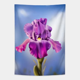 Bearded Iris Tapestry