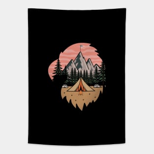 American Camping Eagle Tapestry