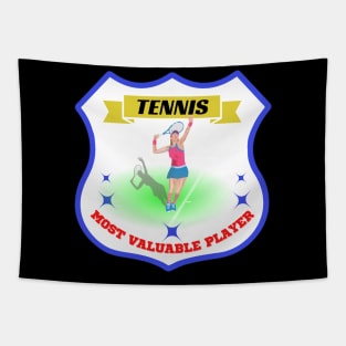 Most valuable player tennis Tapestry