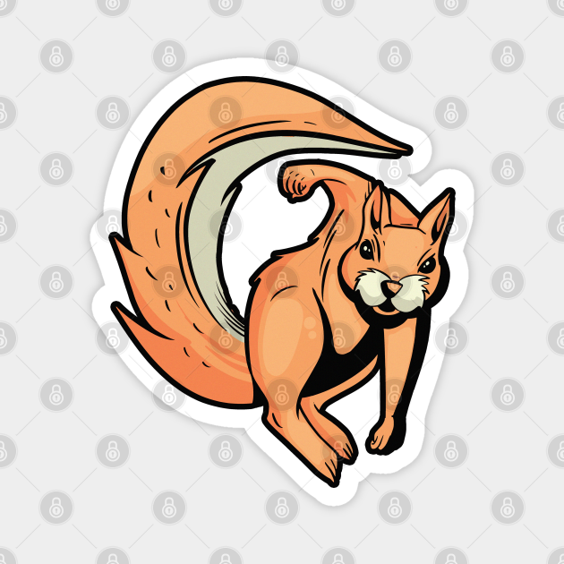 Superhero Landing Squirrel Funny Meme Squirrel TeePublic