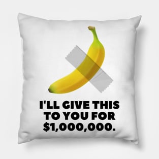 Funny Banana Tape Pillow