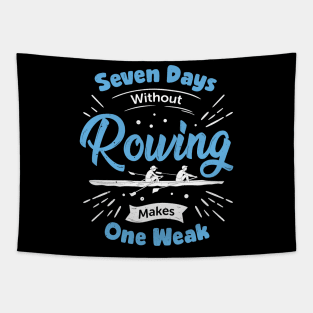 Funny Rowing Rower Gift Tapestry