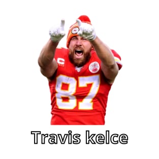 Travis Kelce tshirt Kansas City Chiefs Football T-Shirt