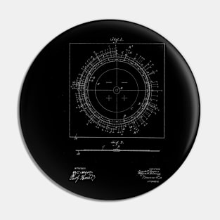 Star Finder Vintage Patent Drawing Pin