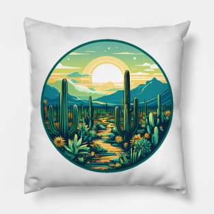 Saguaro National Park Pillow