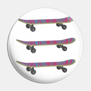 Skate sticker pack Pin