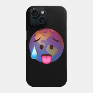 Hot Earth Emoji Phone Case