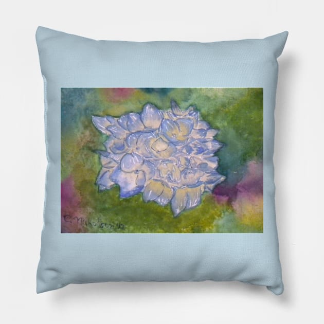 Hydrangea Pillow by RainbowStudios