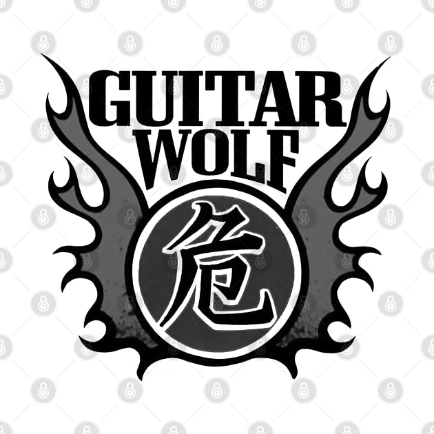 Guitar Wolf by CosmicAngerDesign