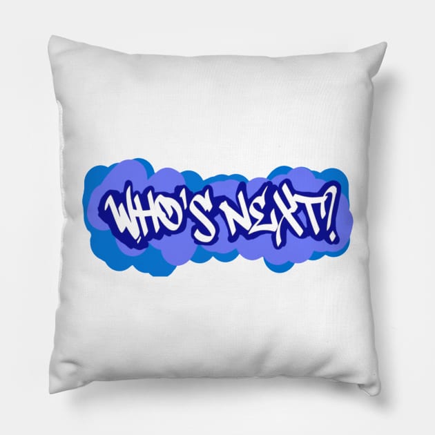 Yoru Who's Next? Pillow by Yotyu