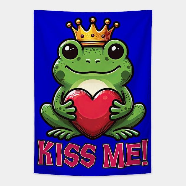 Frog Prince 27 Tapestry by Houerd