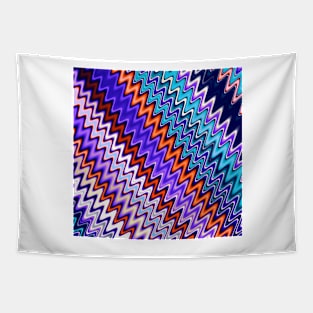 Zigzags Tapestry