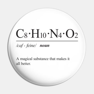 Caffeine definition Pin