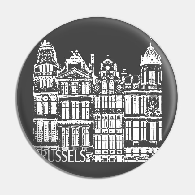 Brussels Pin by TravelTs