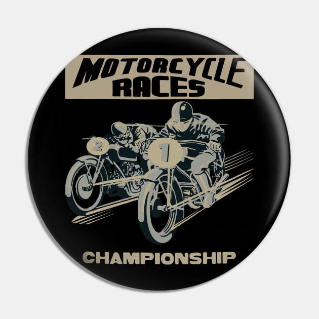 motorbike racing Pin by retroracing