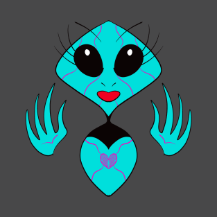 Alien heart T-Shirt