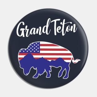 Grand Teton National Park T-Shirt Pin