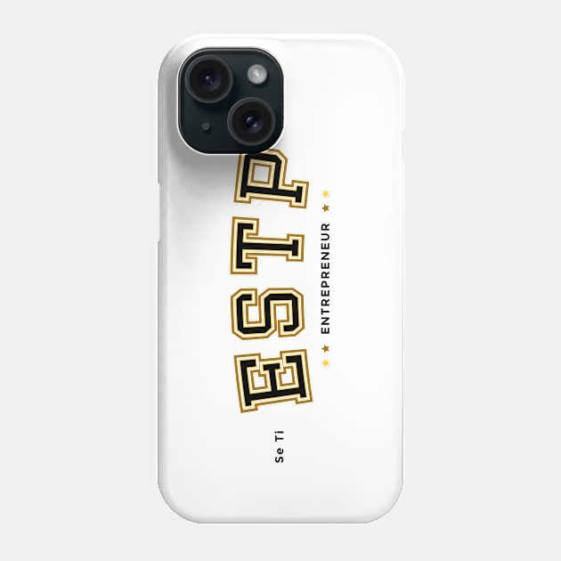 ESTP Entrepreneur Phone Case by SEIGARA Merch