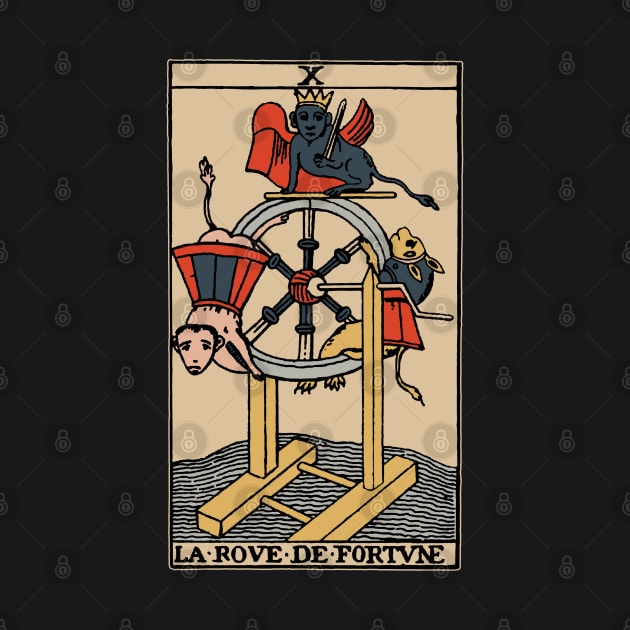 Vintage Tarot Card Fortune by KewaleeTee