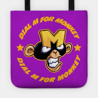 DIAL M FOR MONKEY Tote